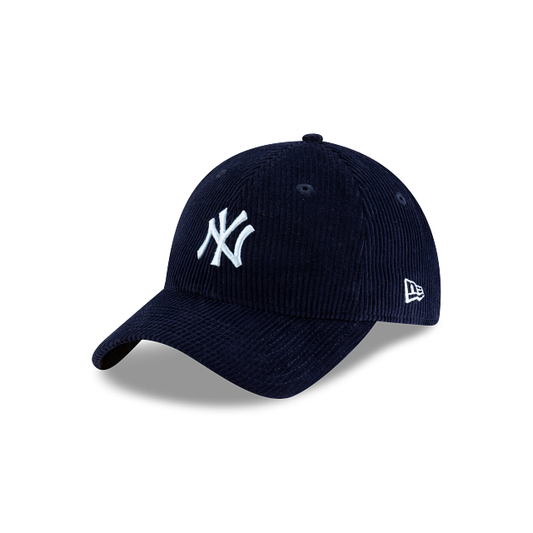 New York Yankees MLB Cord Essentials 9TWENTY Strapback Navy para Mujer