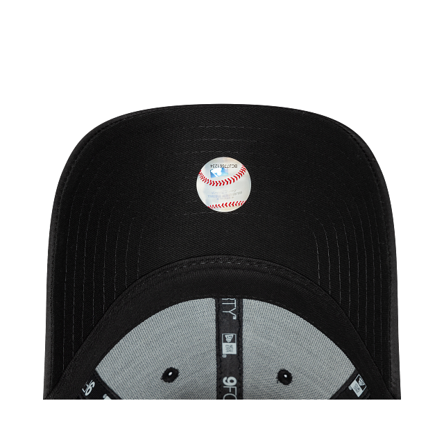 New York Yankees MLB Satin Women's 9FORTY Snapback Negra para Mujer