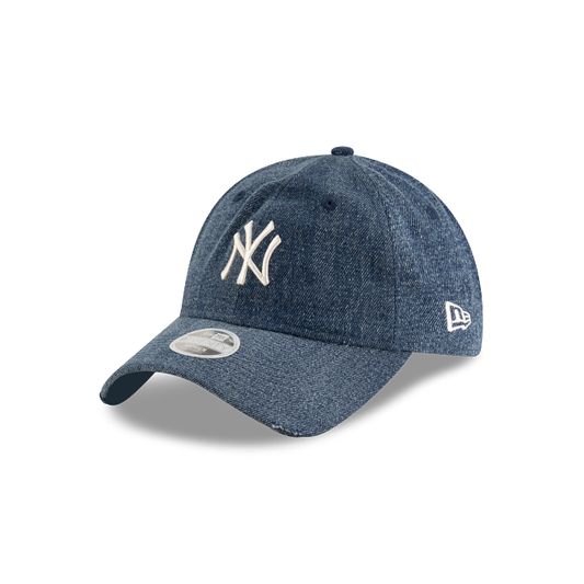 New York Yankees MLB Acid Denim 9TWENTY Strapback para Mujer