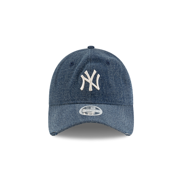 New York Yankees MLB Acid Denim 9TWENTY Strapback para Mujer