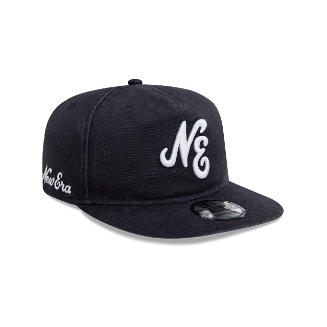 New Era Script Golfer Snapback Navy