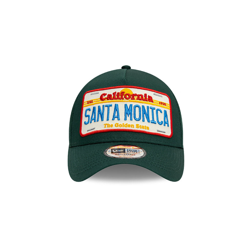New Era License Plate Santa Monica California 9FORTY A-Frame Snapback