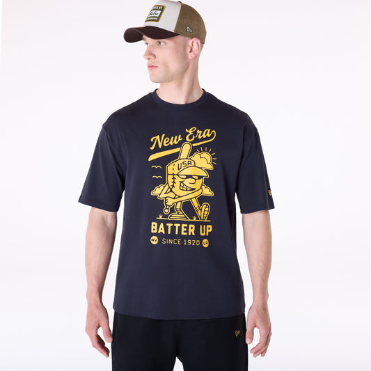 Playera Manga Corta New Era Graphic Navy