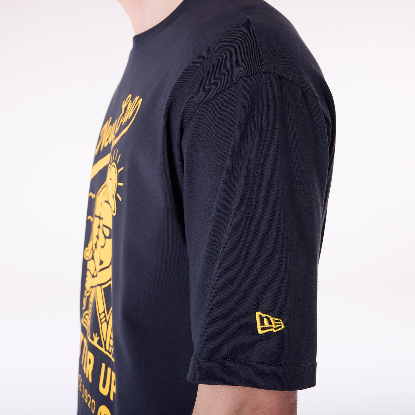 Playera Manga Corta New Era Graphic Navy
