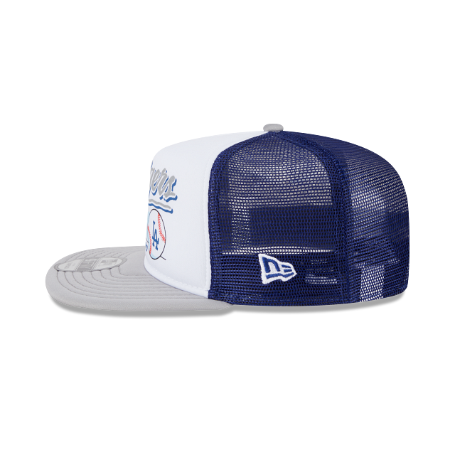 Los Angeles Dodgers MLB Retro Script 9FIFTY A-Frame Trucker Snapback