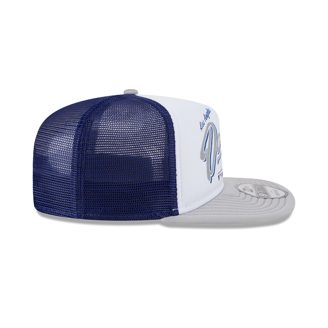 Los Angeles Dodgers MLB Retro Script 9FIFTY A-Frame Trucker Snapback