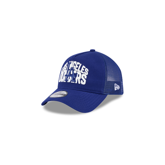 Los Angeles Dodgers MLB Kids League Essentials 9FORTY A-Frame Trucker Snapback para Niña o Niño