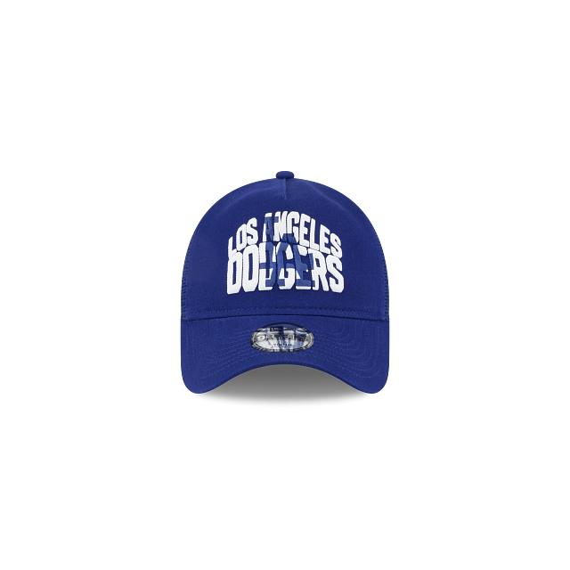 Los Angeles Dodgers MLB Kids League Essentials 9FORTY A-Frame Trucker Snapback para Niña o Niño