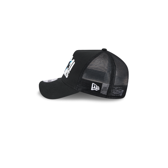 Miami Marlins MLB Kids League Essentials 9FORTY A-Frame Trucker Snapback para Niña o Niño