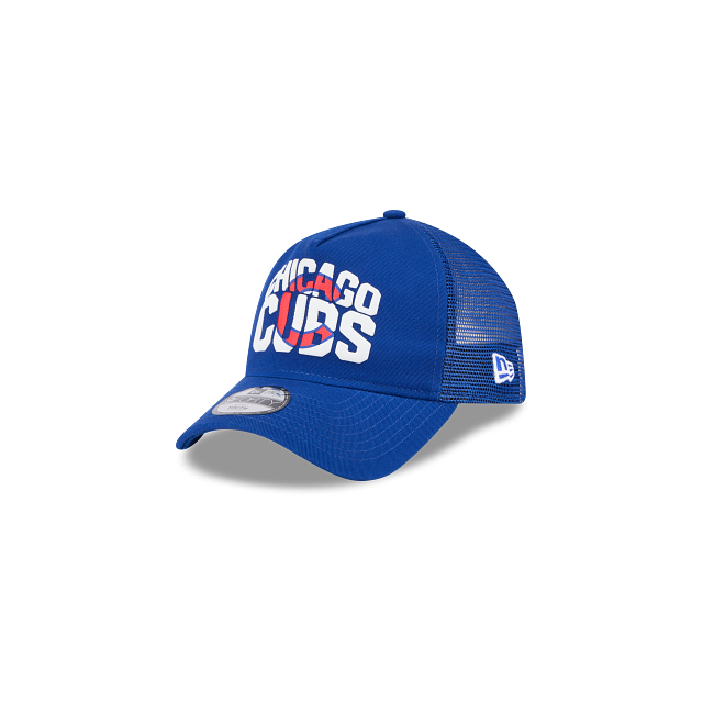 Chicago Cubs MLB Kids League Essentials 9FORTY A-Frame Trucker Snapback para Niña o Niño