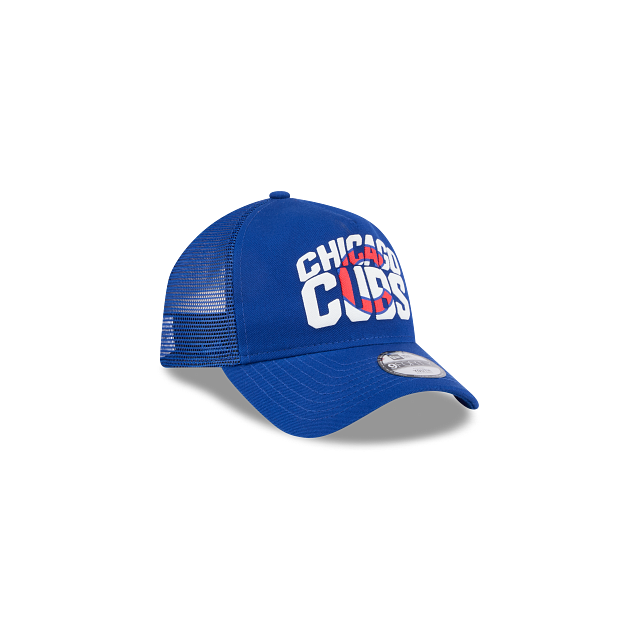 Chicago Cubs MLB Kids League Essentials 9FORTY A-Frame Trucker Snapback para Niña o Niño