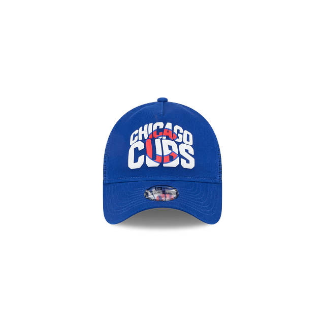 Chicago Cubs MLB Kids League Essentials 9FORTY A-Frame Trucker Snapback para Niña o Niño