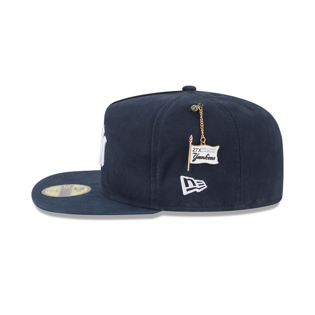 New York Yankees MLB Championship Side Flag 59FIFTY A-Frame Cerrada