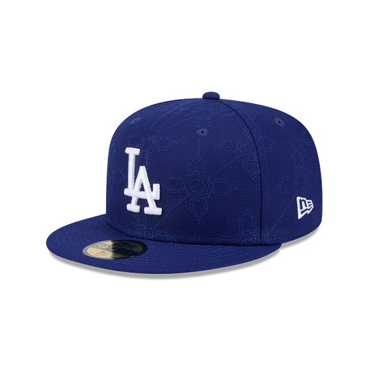 Los Angeles Dodgers MLB Pattern 59FIFTY Cerrada