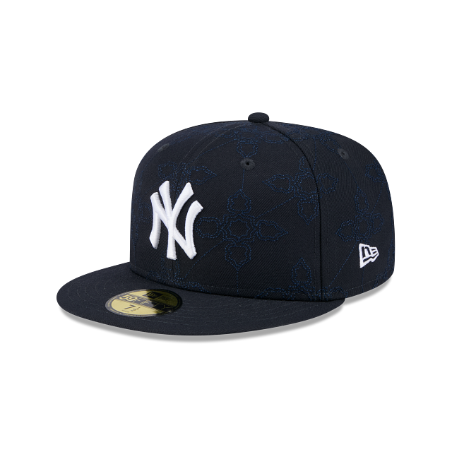 New York Yankees MLB Pattern 59FIFTY Cerrada