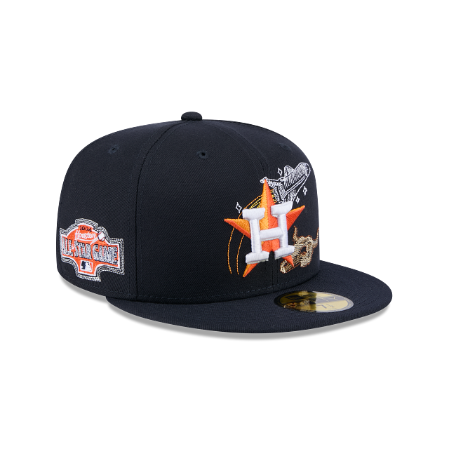 Houston Astros MLB State Stitch 59FIFTY Cerrada