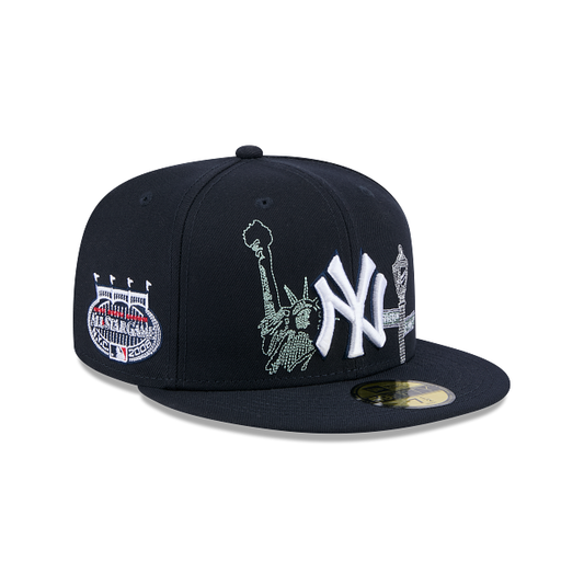 New York Yankees MLB State Stitch 59FIFTY Cerrada