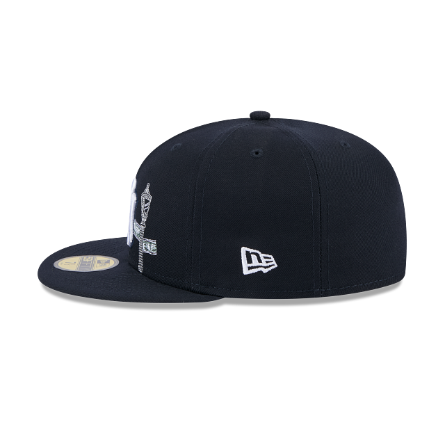 New York Yankees MLB State Stitch 59FIFTY Cerrada