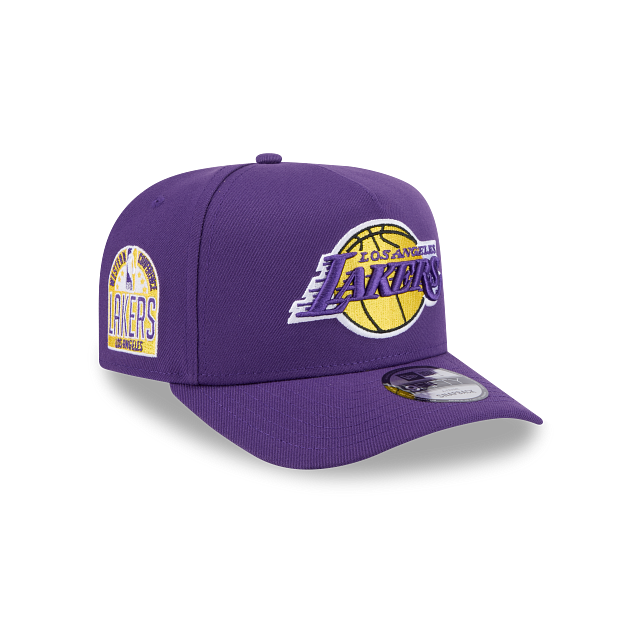 Los Angeles Lakers NBA Evergreen 9FIFTY A-Frame Snapback Morada