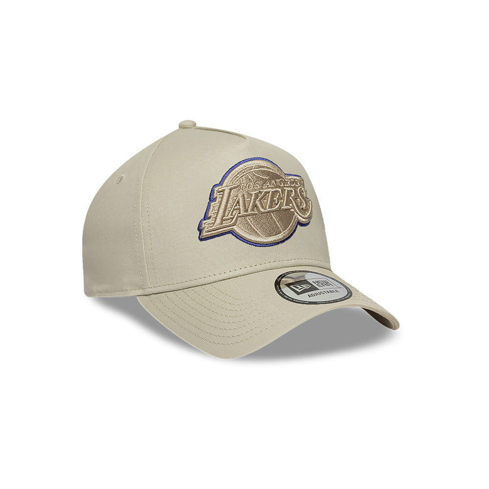 Los Angeles Lakers NBA Team Outline 9FORTY A-Frame Snapback