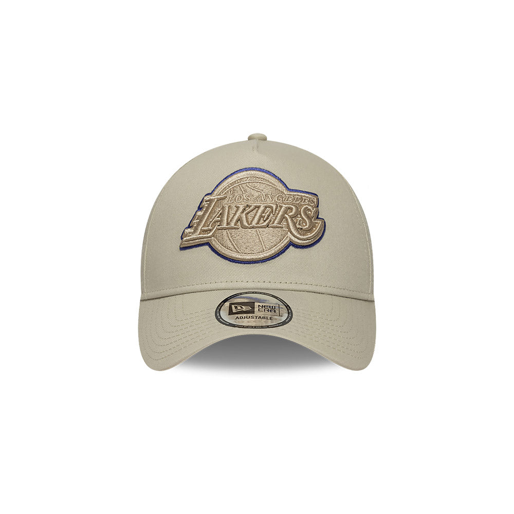 Los Angeles Lakers NBA Team Outline 9FORTY A-Frame Snapback