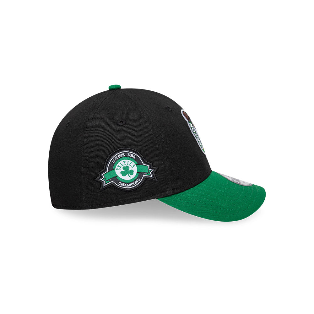 Boston Celtics NBA Side Patch 9FORTY Strapback