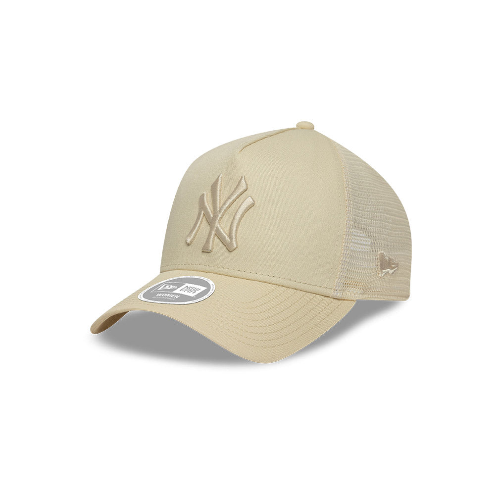 New York Yankees MLB Women's League Essentials 9FORTY A-Frame Trucker Snapback
