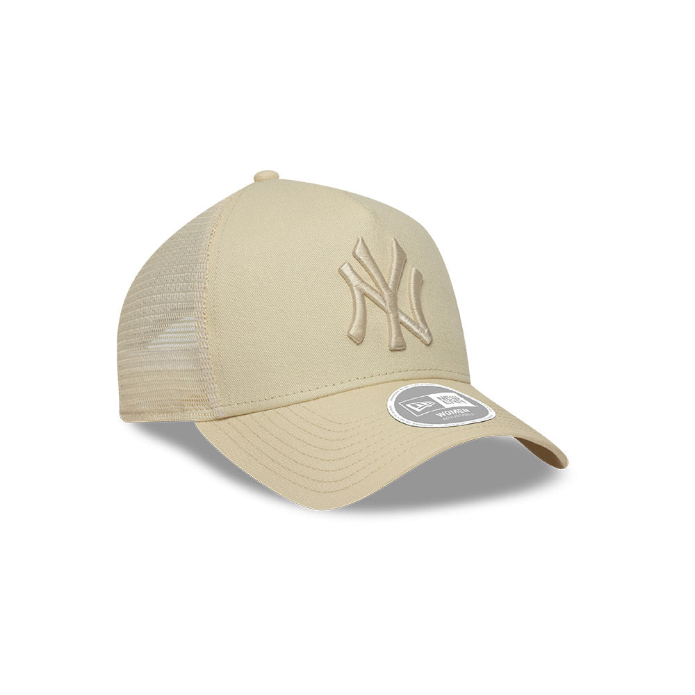 New York Yankees MLB Women's League Essentials 9FORTY A-Frame Trucker Snapback