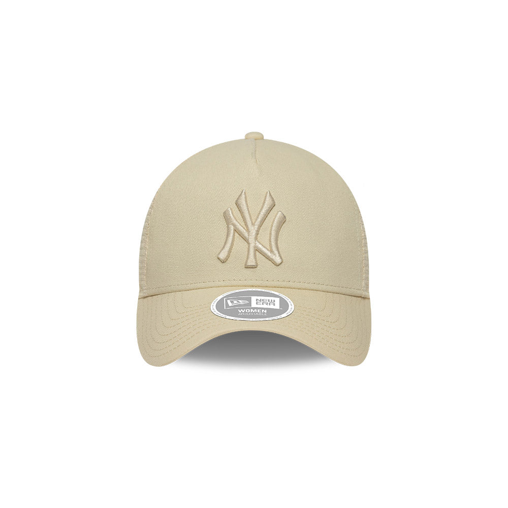 New York Yankees MLB Women's League Essentials 9FORTY A-Frame Trucker Snapback