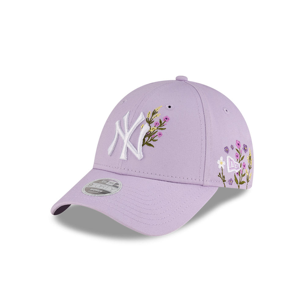 New York Yankees MLB Women's Floral 9FORTY Strapback para Mujer