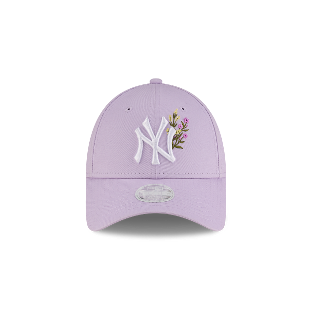New York Yankees MLB Women's Floral 9FORTY Strapback para Mujer