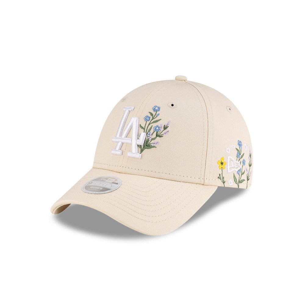Los Angeles Dodgers MLB Women's Floral 9FORTY Strapback para Mujer