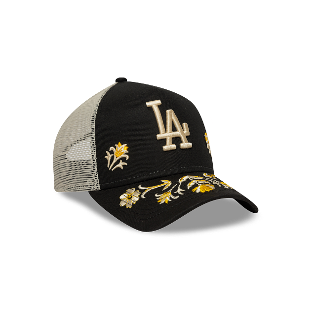 Los Angeles Dodgers MLB Floral 9FORTY A-Frame Trucker Snapback