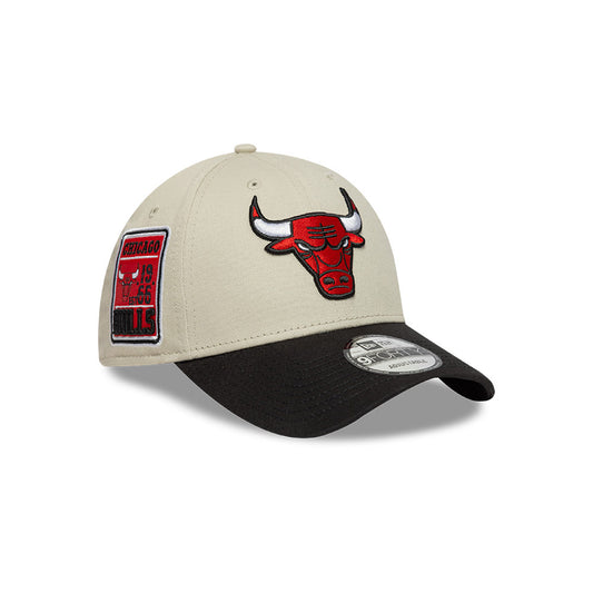 Chicago Bulls NBA Contrast Patch 9FORTY Strapback
