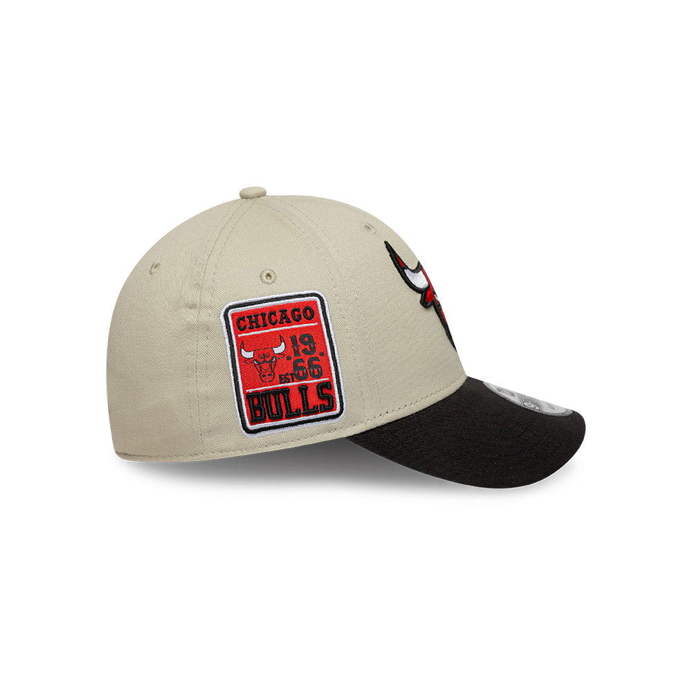 Chicago Bulls NBA Contrast Patch 9FORTY Strapback