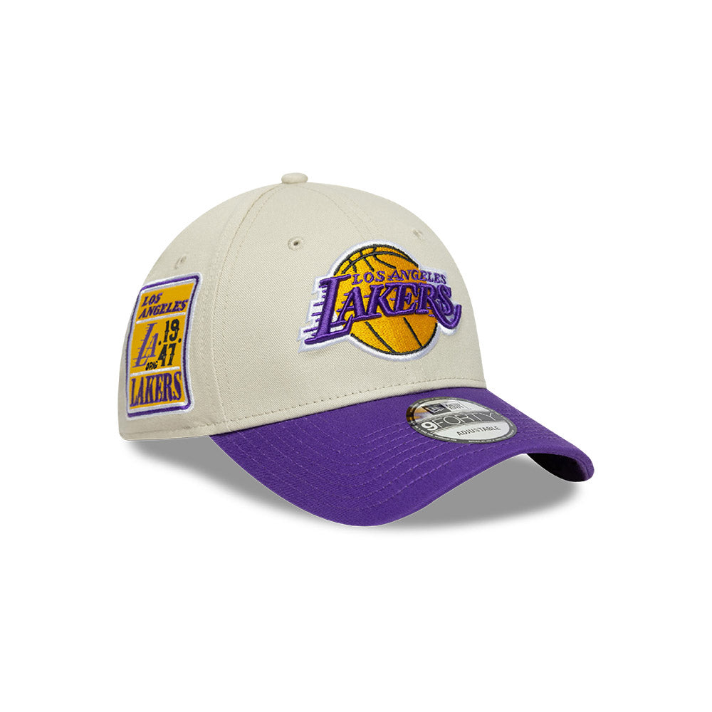 Los Angeles Lakers NBA Contrast Patch 9FORTY Strapback