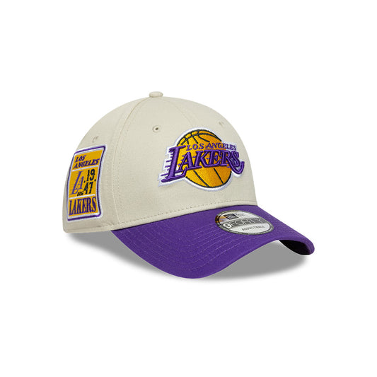 Los Angeles Lakers NBA Contrast Patch 9FORTY Strapback
