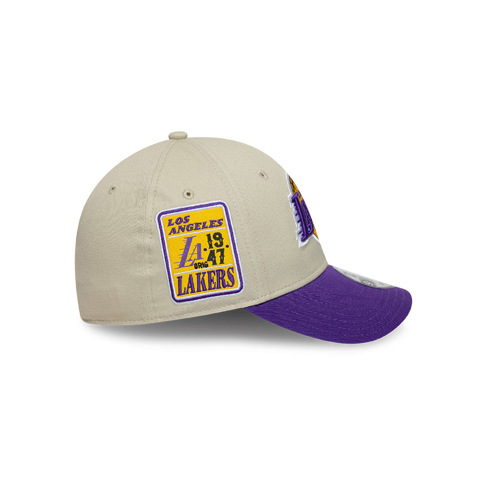 Los Angeles Lakers NBA Contrast Patch 9FORTY Strapback