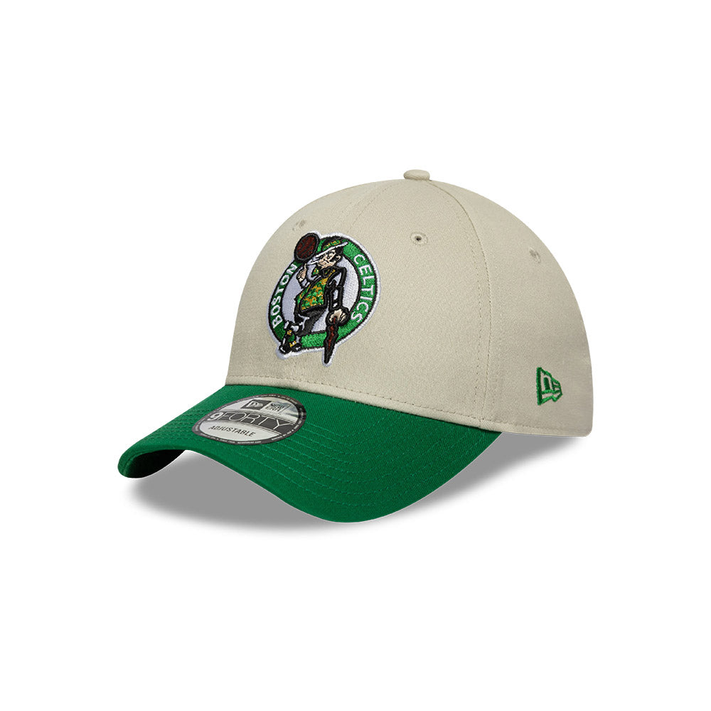 Boston Celtics NBA Contrast Patch 9FORTY Strapback