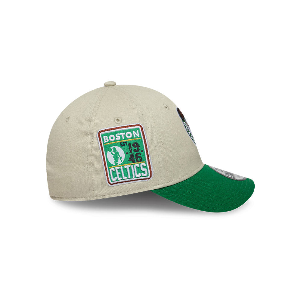 Boston Celtics NBA Contrast Patch 9FORTY Strapback