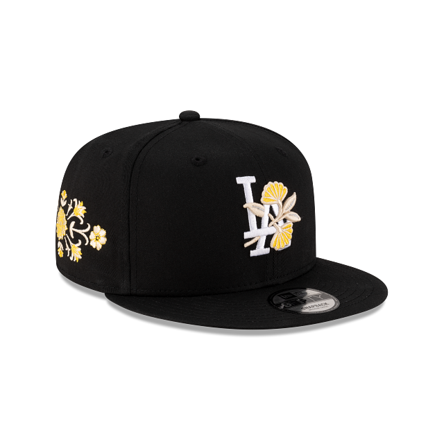 Los Angeles Dodgers MLB Floral 9FIFTY Snapback