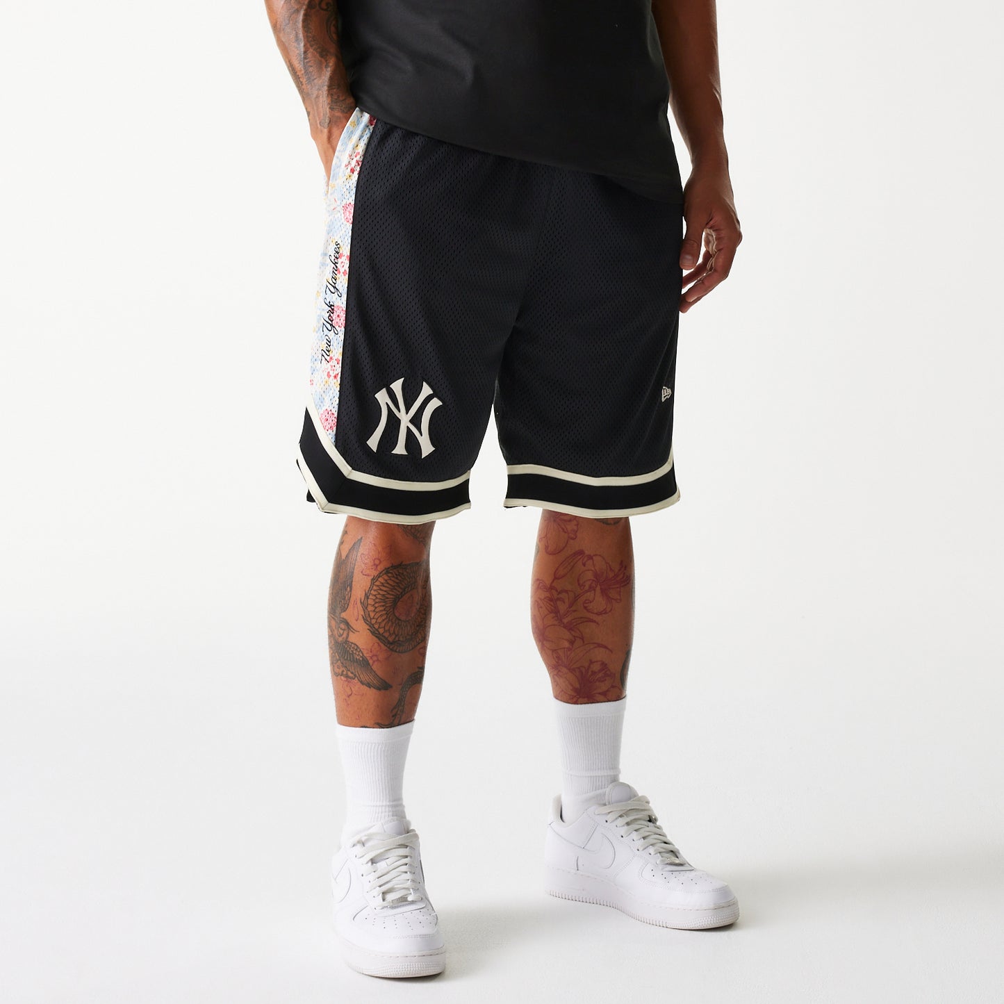 Shorts New York Yankees MLB Floral Infilled