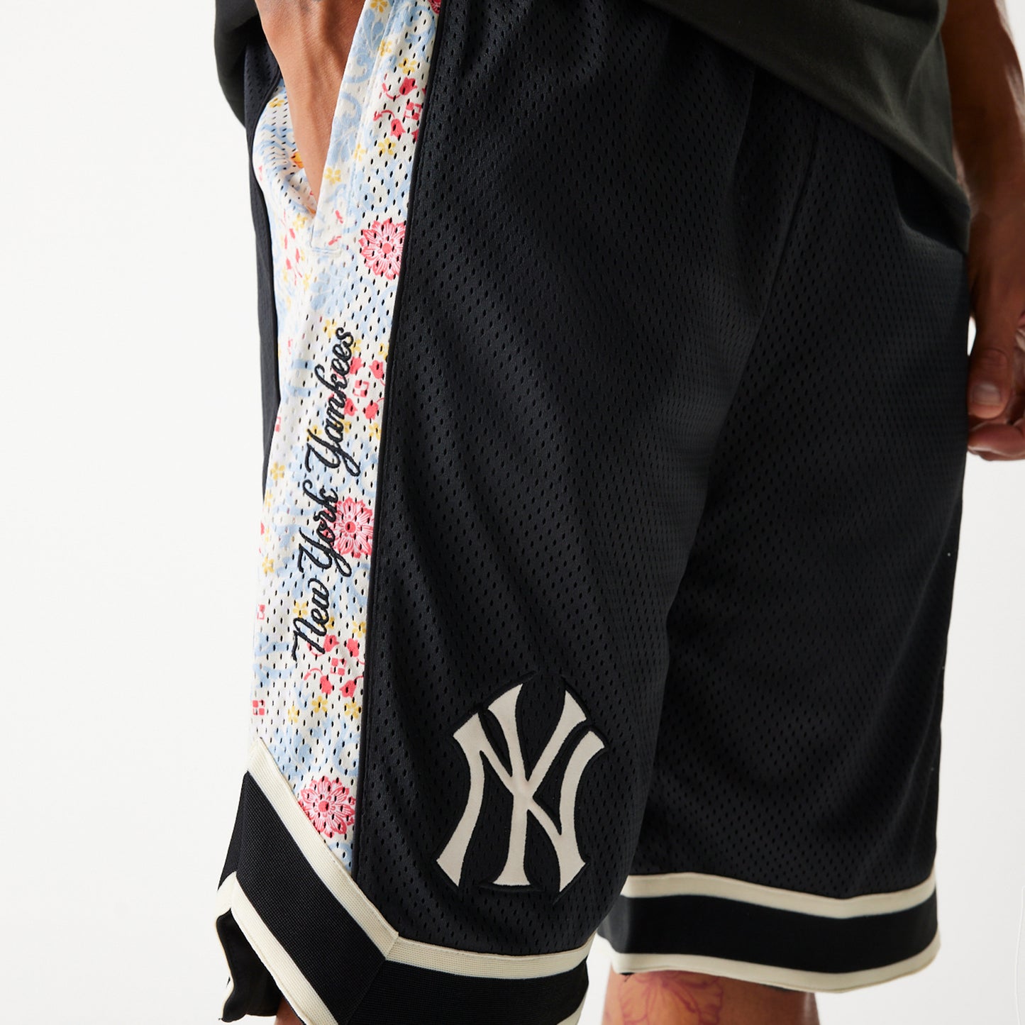 Shorts New York Yankees MLB Floral Infilled