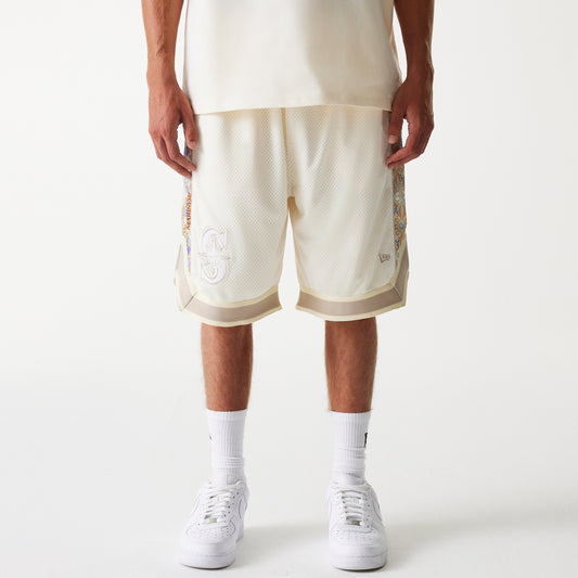 Shorts Seattle Mariners MLB Floral Infilled