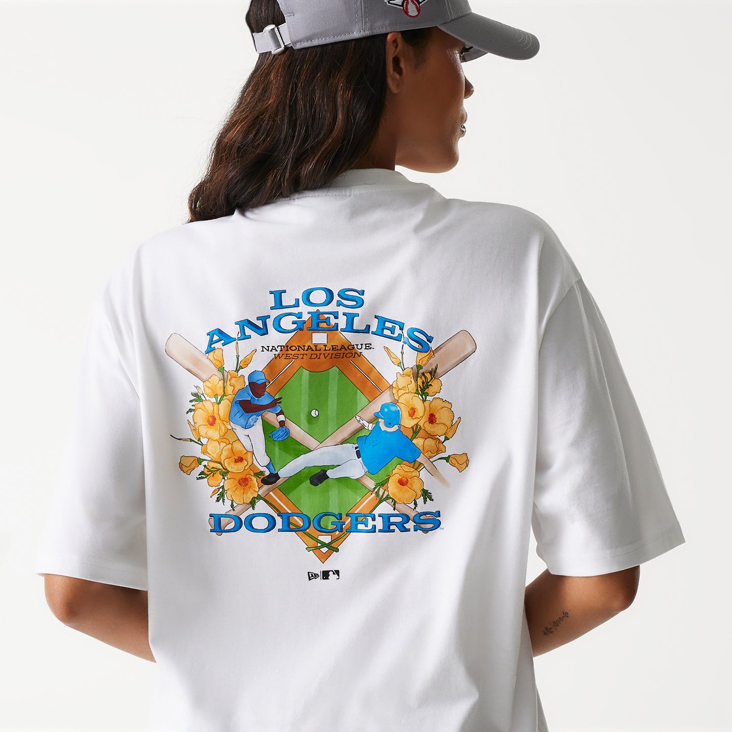 Playera Manga Corta Los Angeles Dodgers MLB Baseball Graphic