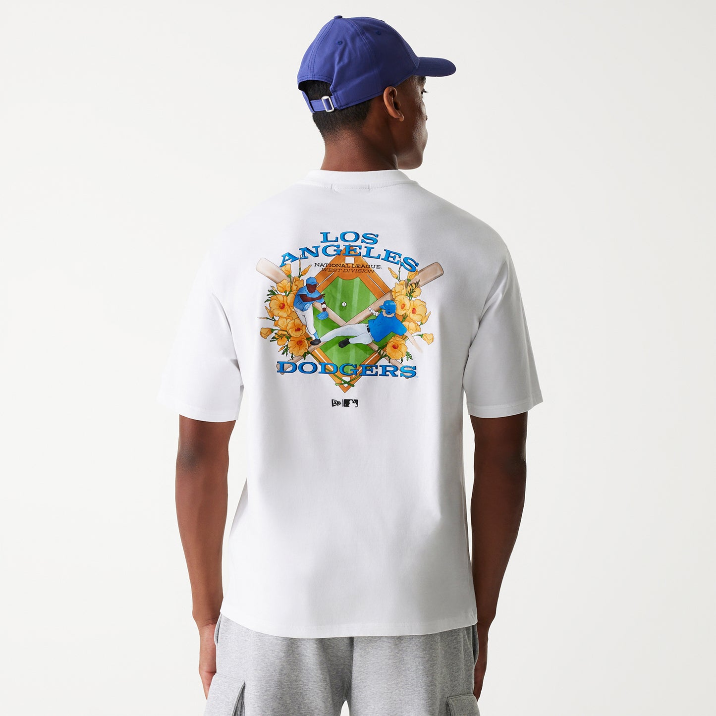 Playera Manga Corta Los Angeles Dodgers MLB Baseball Graphic