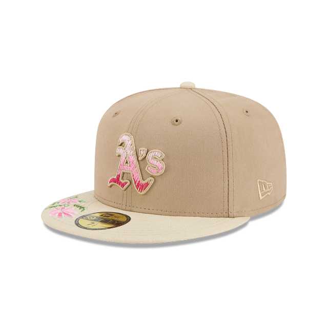 Athletics MLB Hand Stitched Floral 59FIFTY Cerrada