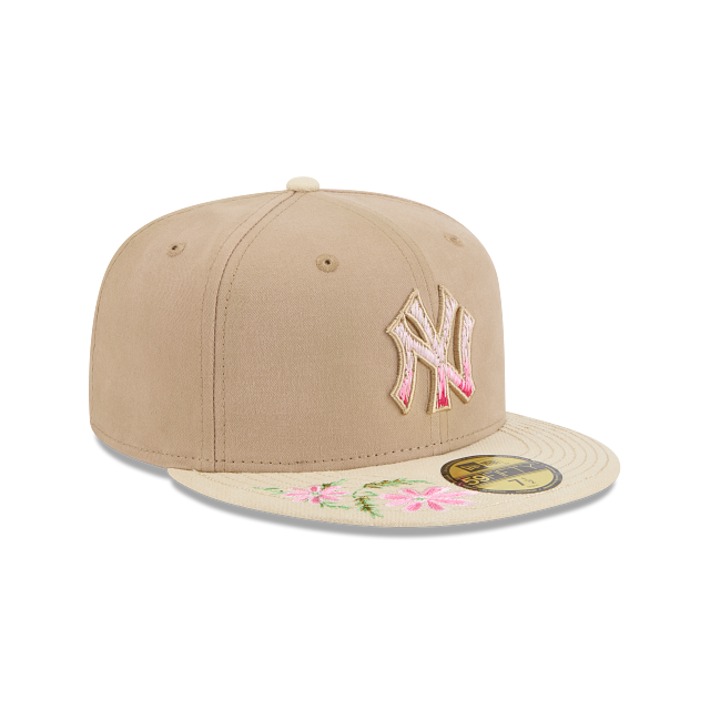 New York Yankees MLB Hand Stitched Floral 59FIFTY Cerrada