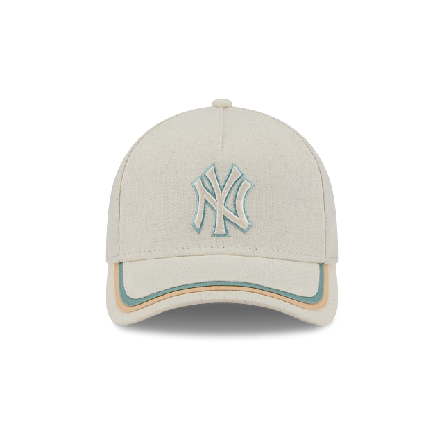 New York Yankees MLB Neutral Hemp 9FORTY M-Crown A-Frame Strapback