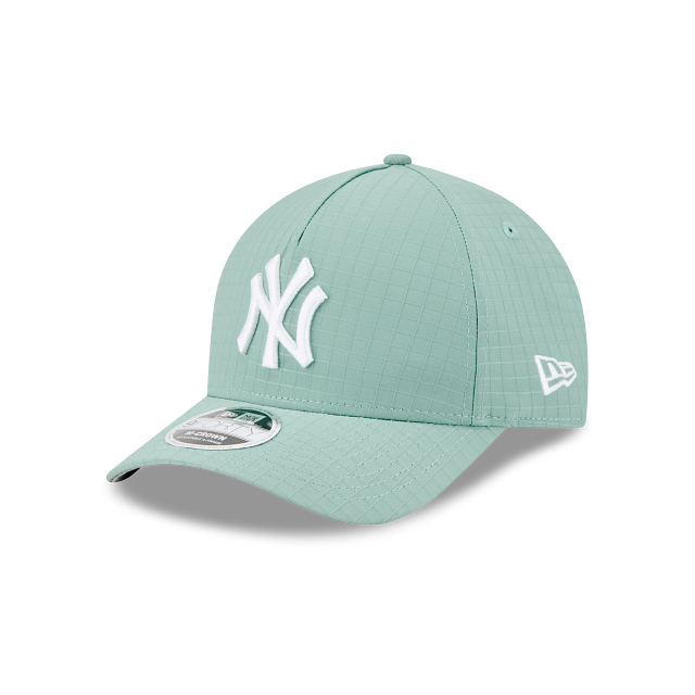 New York Yankees MLB Ripstop 9FORTY M-Crown A-Frame Snapback Verde